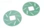 FG8477 Magura Epoxy remschijf Ø60-D2,0 mm, 2 st.