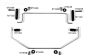 FG8511 Stabilisator 2WD 2WD Ø4-Ø5 mm, Set