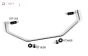 FG8513/01 Stabilisator 2WD voor L222-Ø5,0 mm, Set