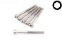FG9439/11 Inbus normale kop RVS M3-L30 mm, 6 St.