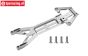 5T3/025F-GS LOSI 5IVE-TE 3.0 Alu-brace boven grijs, 1 st.