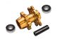 MX006-GD PROMOTO Alu wiel as voor goud, set
