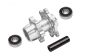 MX006-S PROMOTO Alu wiel as voor zilver, set