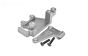 MX034-S PROMOTO Alu-Rem servo montage Zilver, set