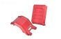 MX016AB-R PROMOTO Alu-Skid plaat Rood, set