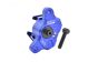 MX035-B PROMOTO Alu-Rem zadel voor blauw, Set