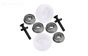 MX040-S PROMOTO Zij steun rollen Wit, Set