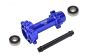 MX007-B PROMOTO Alu wiel as achter blauw, set