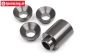 HPI102174 Bus Koppeling houder Gun-Metal, Set