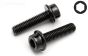HPI15463 Inbus normale kop met flens M5-L20 mm, 2 St.