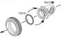 HPI75079 O-ring Schokdemper boven Ø13 mm, 8 st.