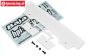HPI85294 5T-1 Achterspoiler wit, set