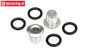 HPI86676 Differentieel schroef M4-L6 mm, 2 st.