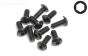 HPI94554 Inbus bolkop M4-L10 mm, 10 St.