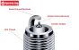 NGK CR7HIX Iridium bougie M10 x 1, 1 st.