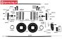 FG8452 Schijfremmen achter 1/5-1/6, Set