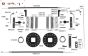FG8462/06 Rem excenter plaat, 2 St.