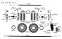 FG8465 Stelring Kabel schijfremmen, set
