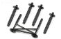 LOS241050 Kap Steunen achter LMT Zwart, set