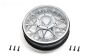 LOS-2305 Promoto achter velg zilver, 1 st.