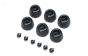 LOS-2288 Promoto-SM zij steunen rubber rollen, set