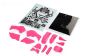 LOS-2302 Promoto Kunst. delen-stickers rose, set
