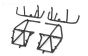 LOS241040 Rol kooi delen Zwart LMT Truck, Set