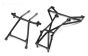LOS241042 Rol kooi delen boven Zwart LMT Truck, Set
