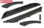 LOS251010 LOSI DBXL Chassis zij bakken, Set