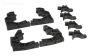LOS251016 LOSI DBXL-MTXL Brug voor/achter, Set