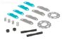 LOS251024 LOSI DBXL-MTXL Remmen, Set.