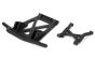 LOS251040 LOSI MTXL Achterbumper-skid plaat, Set