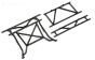 LOS251111 Rol kooi achter SBR 2.0, Set