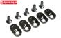 LOS252107 Motor plaatjes 22T LOSI 5T 2.0, 4 st.
