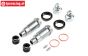 LOS253022 LOSI SR-Rey Schokdemper huis voor, Set