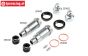 LOS253022 LOSI SR-Rey Schokdemper huis voor, Set