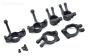 LOS254005 LOSI DBXL-MTXL Fusee voor/achter, Set
