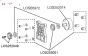 LOS256008 LOSI DBXL-MTXL Motor Afstand zilver, set