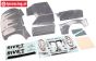 LOS350006 Kap Transparant, LOSI 5T 2.0, Set