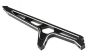 LOS351004 LOSI MTXL Alu-Chassis strip voor, 1 st