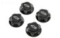 LOS352009 LOSI alu-Wielmoer dicht zwart 24 mm, 4 st.