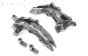 LOS354008 Alu-Demper toren achter SBR-SRR, Set