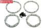 LOS45015 Velgen Zwart Ø120-B60 mm, Set