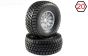 LOS45021 LOSI Desert Claw banden gelijmd, 2 st.