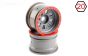 LOS45027 Velgen zilver Ø80-B50 mm, 2 st.