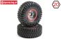 LOS45029 LOSI SR-Rey Maxxis Creepy Crawler op velgen, 2 st.