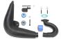 LOS55000 LOSI DBXL Tuning uitlaat, Set