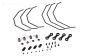 LOSB2562 Stabilisator LOSI 5T-BWS, Set