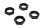 TPSB3227/02 Aluminium Wielmoer Zwart 25 mm, 4 st.