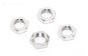 TPSB3227/10 Aluminium Wielmoer Zilver 25 mm, 4 st.
